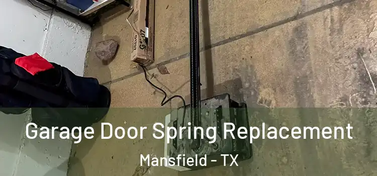  Garage Door Spring Replacement Mansfield - TX